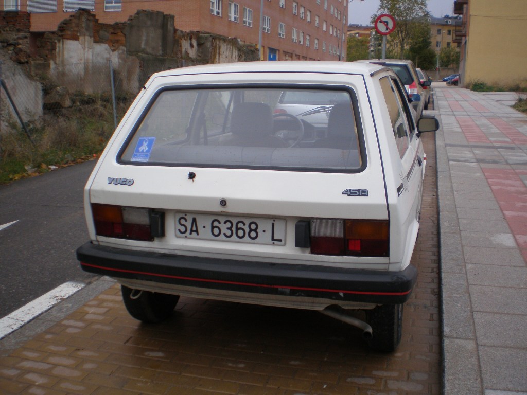 SA 6368 L, Zastava Yugo Koral 45(A)/55(A)/60/65, 1980–2001