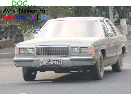 A 105 ZTM, Mercury Grand Marquis