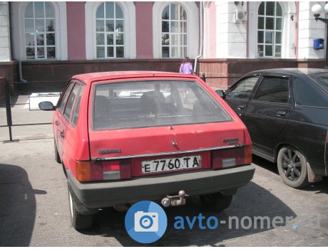 е 7760 ТА, Lada (VAZ) 2109