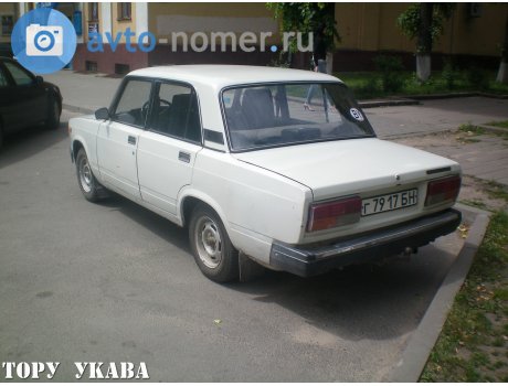 г 7917 БН, Lada (VAZ) 2107