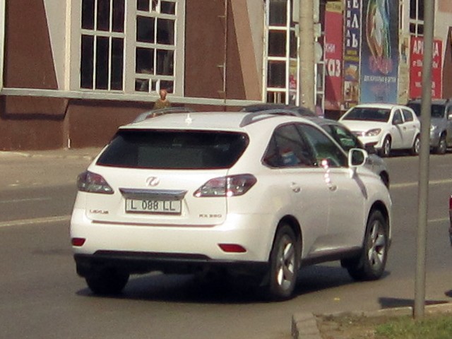 L 088 LL, Lexus RX 3rd gen (AL10), 2008–2012