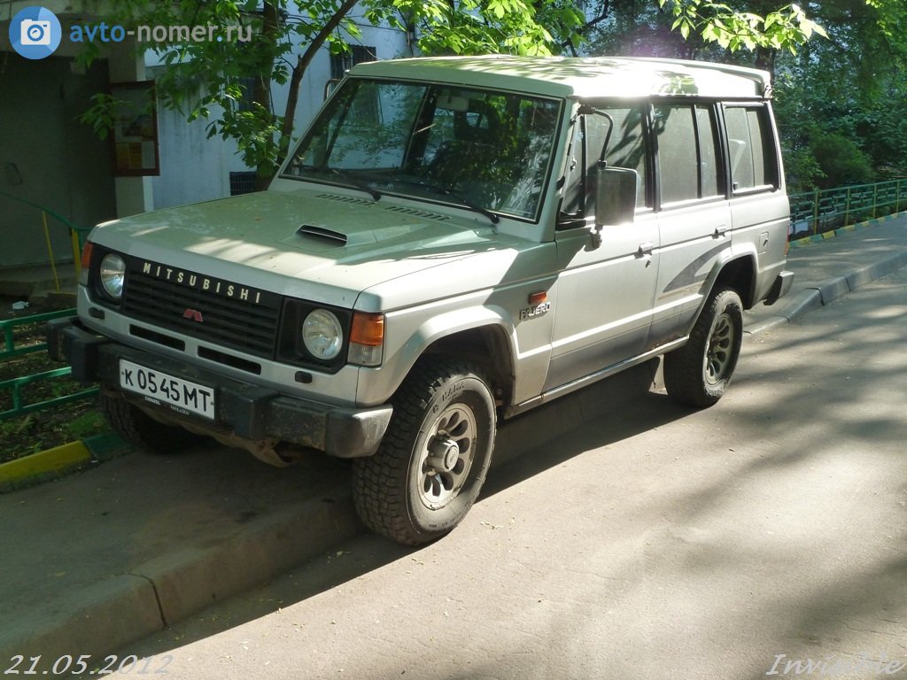к 0545 МТ, Mitsubishi Pajero 1st gen 5-door SUV (L040/L140/N*), 1982–1991