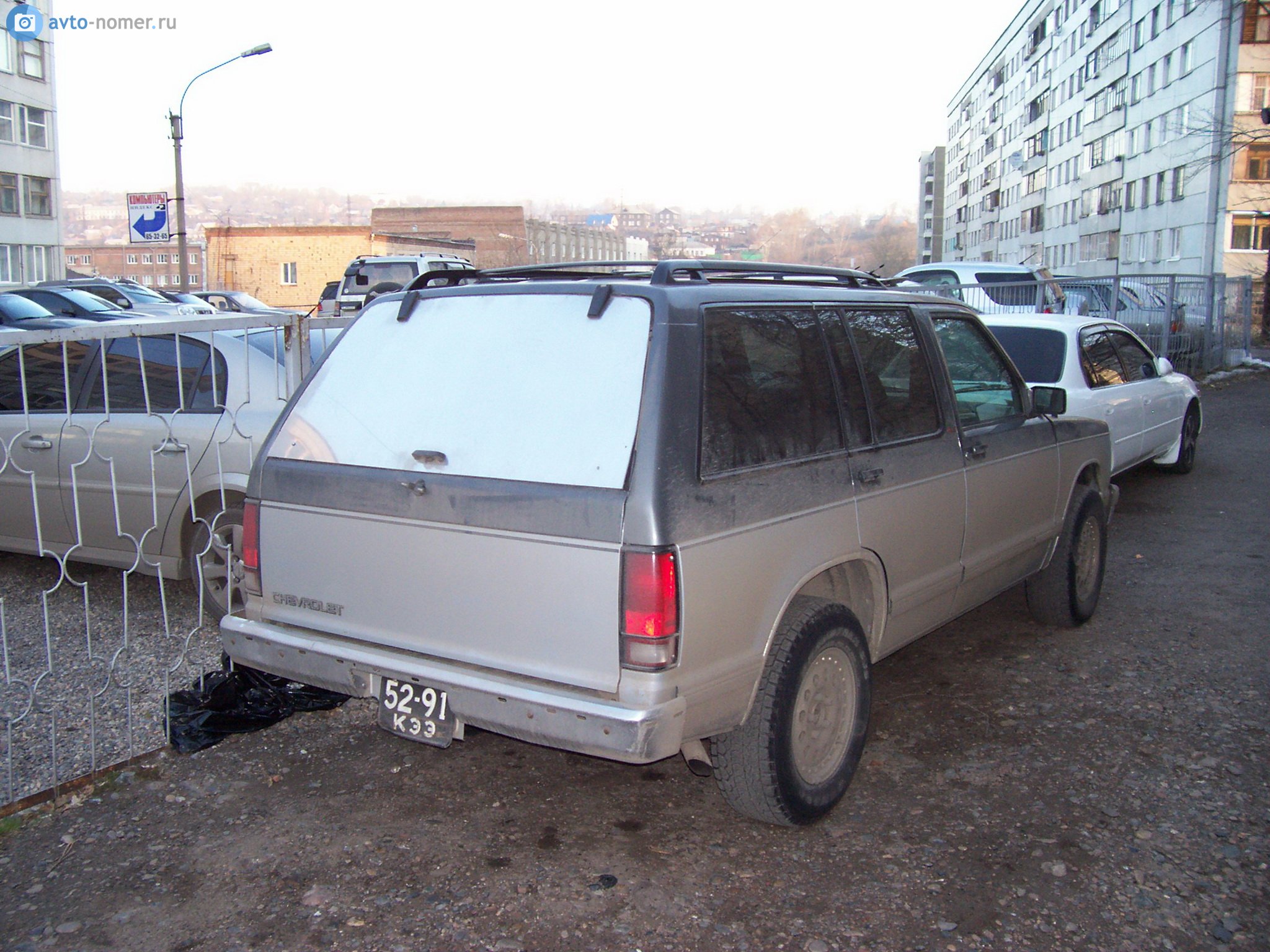 5291 КЭЭ, Chevrolet Blazer 1st gen S-10 Blazer 3-door SUV (GMT330), 1982–1994