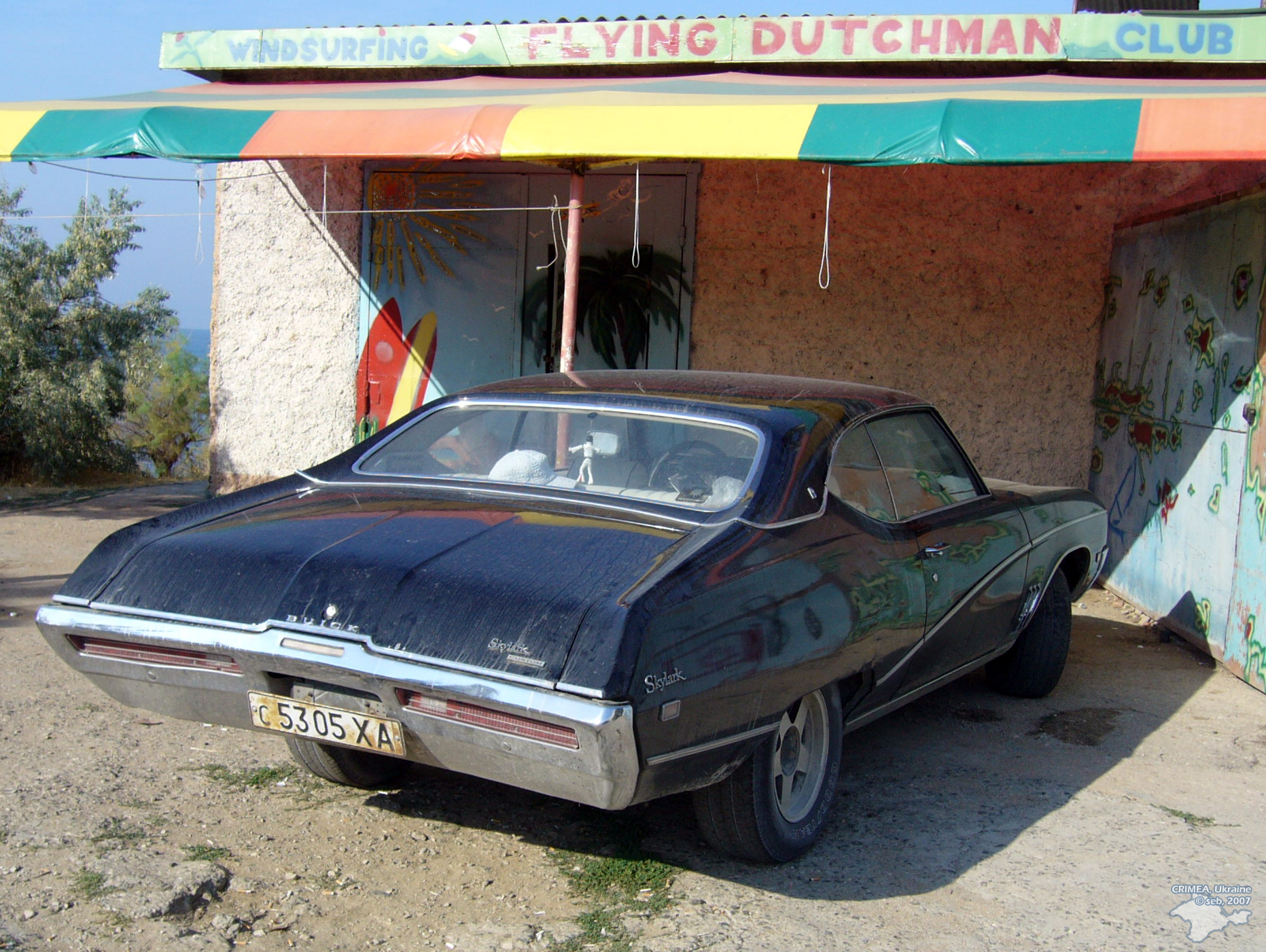 с 5305 ХА, Buick Skylark 3rd gen 1969 2-door Hardtop (43527/44437; A-body), 1st facelift, 1968–1969