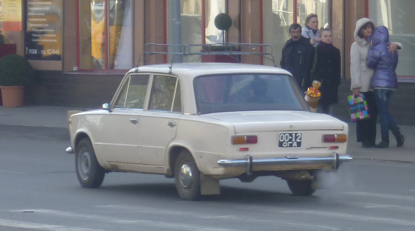 0012 ОГА, Lada (VAZ) 2101 2101, 1970–1983