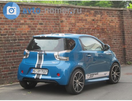 HG AM 7007, Aston Martin Cygnet