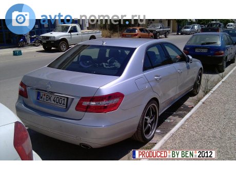 W BK 4001, Mercedes-Benz E-Klasse