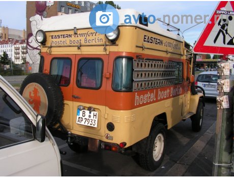 B AP 7933H, Toyota Land Cruiser