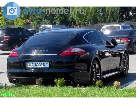 AA 9666 KT, Porsche Panamera