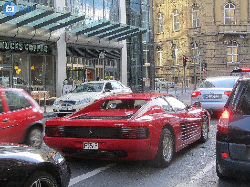 F S 5, Ferrari Testarossa 1st gen (F110), 1984–1991
