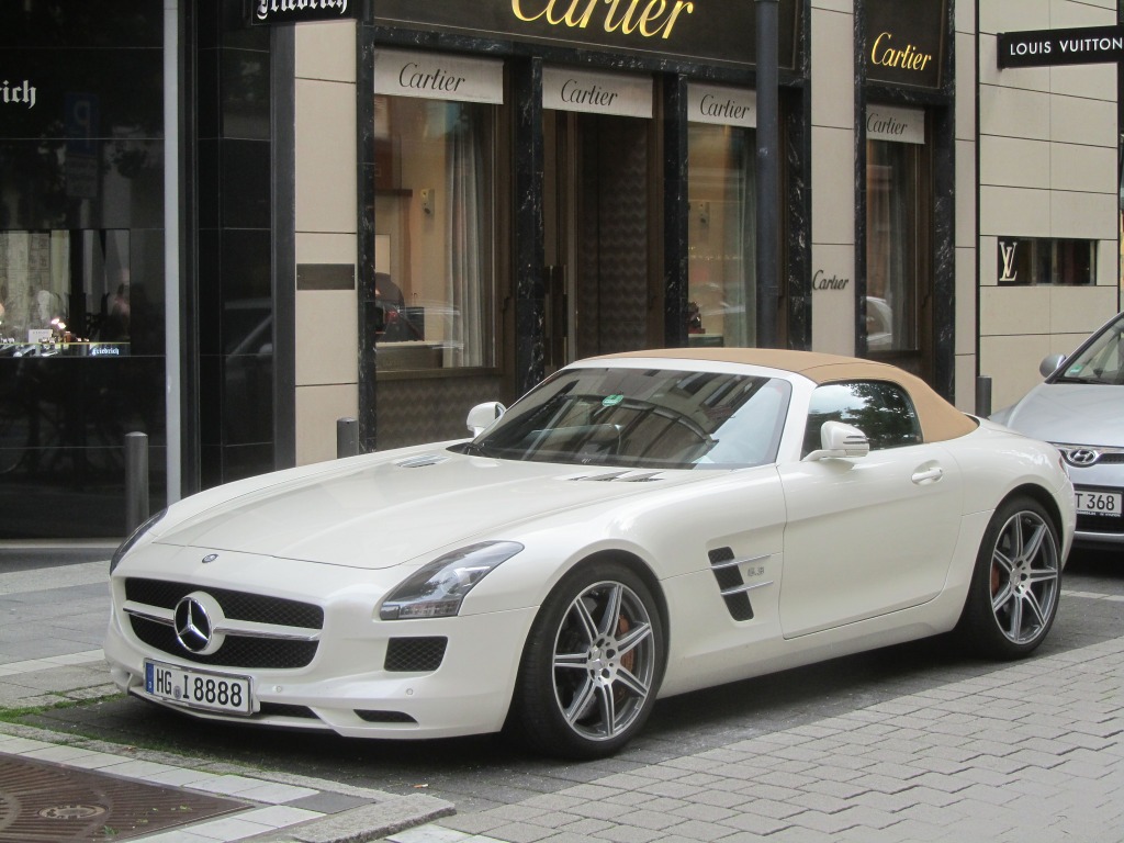 HG I 8888, Mercedes-Benz SLS AMG 1st gen Roadster (R197), 2011–2014
