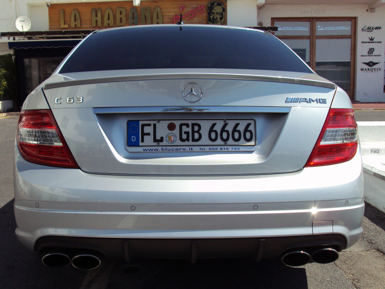 FL GB 6666, Mercedes-Benz C-Klasse 3rd gen Sedan (W204), 2007–2015