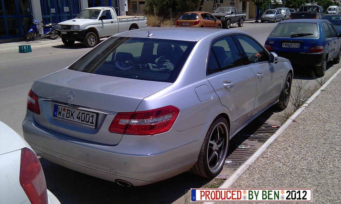 W BK 4001, Mercedes-Benz E-Klasse 4th gen Sedan (W212), 2009­–2013