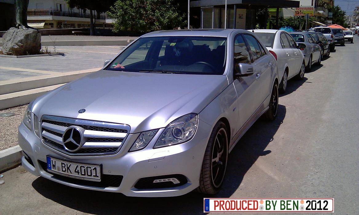 W BK 4001, Mercedes-Benz E-Klasse 4th gen Sedan (W212), 2009­–2013