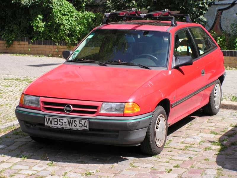 WBS WS 54, Opel Astra 1st gen 3-door Hatch (F; T92), 1991–1998