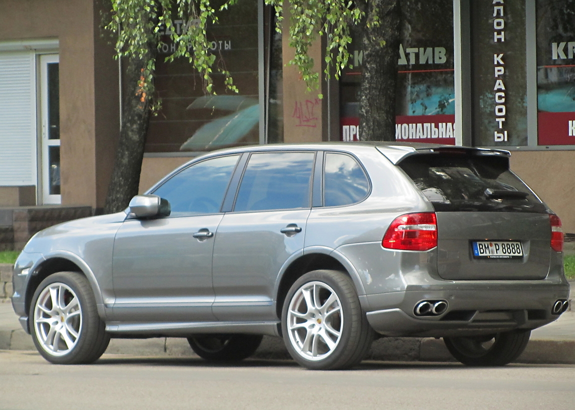 BM P 8888, Porsche Cayenne 1st gen (957; 9PA), facelift, 2007–2010