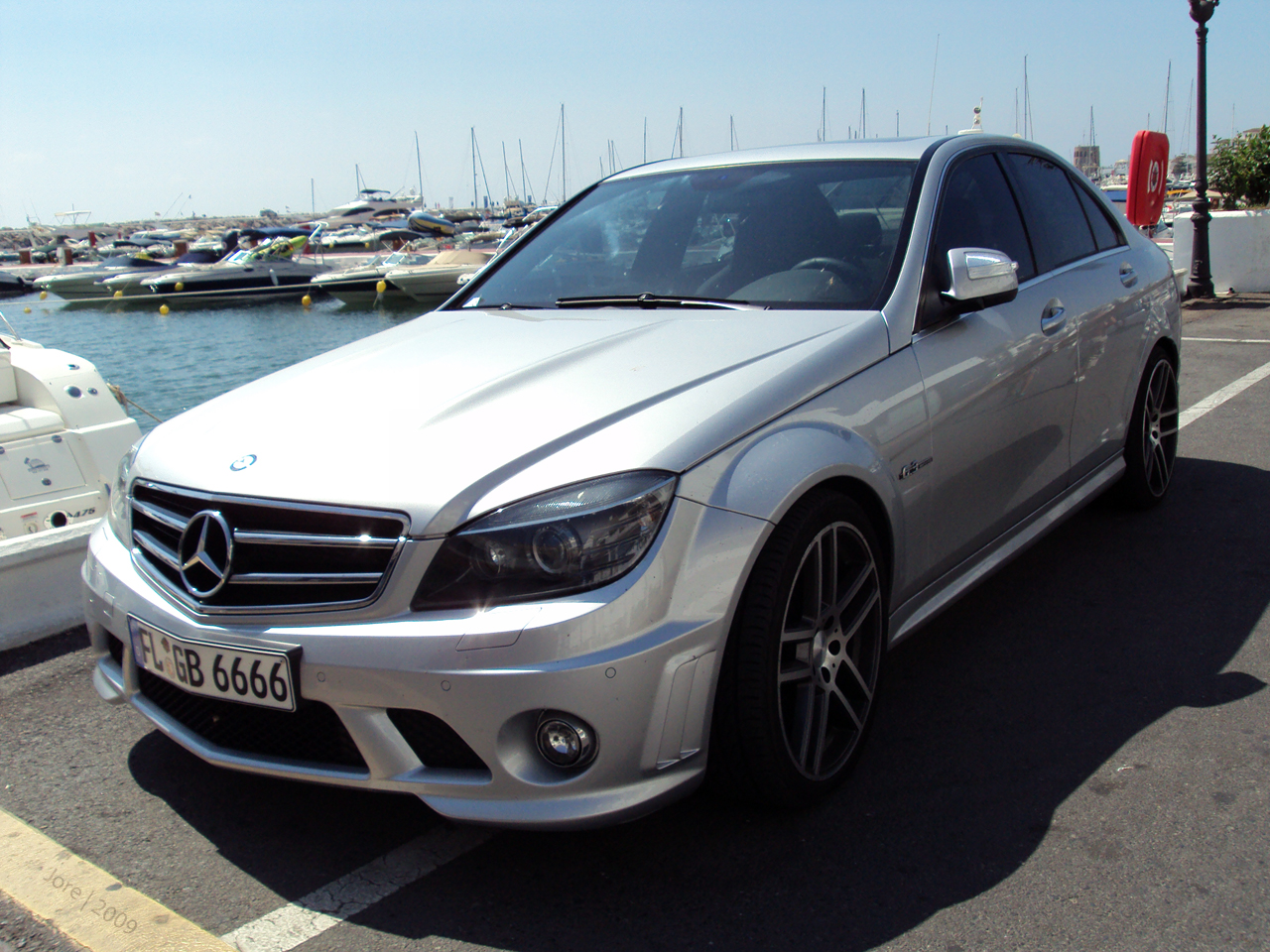 FL GB 6666, Mercedes-Benz C-Klasse 3rd gen Sedan (W204), 2007–2015