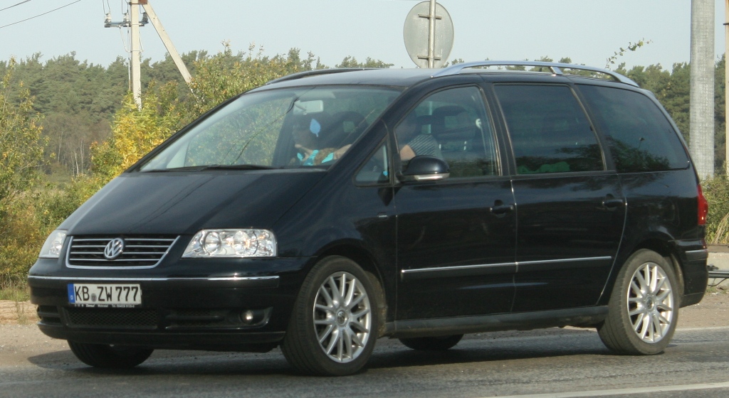 KB ZW 777, Volkswagen Sharan 1st gen (7M), facelift, 2000–2010