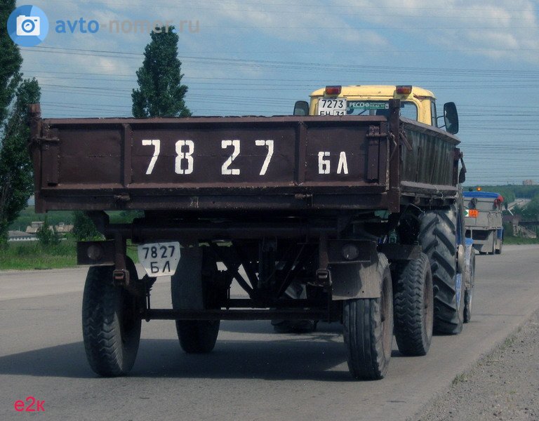 7827 БЛ, Special vehicles (1977) 