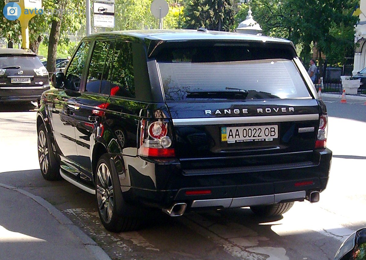 AA 0022 OB, Land Rover Range Rover Sport 1st gen (L320), 2005–2013