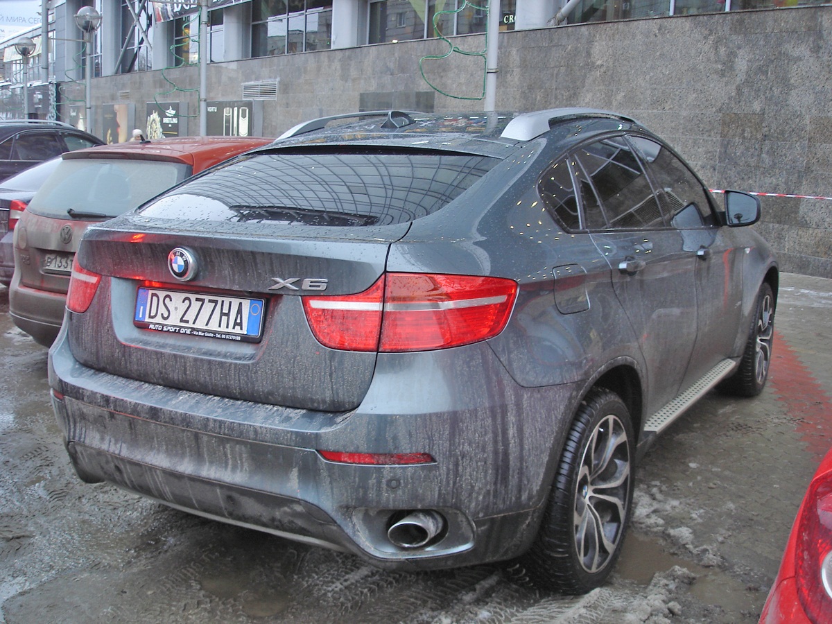 DS 277 HA, BMW X6 1st gen (E71), 2008–2014