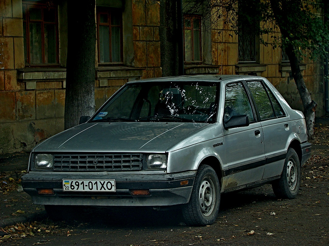 22 691-01 XO, Chevrolet Spectrum 1st gen 4-door Sedan (JT150; R-body), 1984–1988