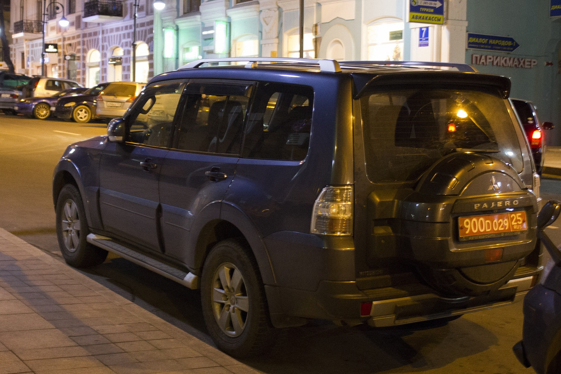 900 D 029 25, Mitsubishi Pajero 4th gen 5-door SUV (V90/NS/NT/NW/NX), 2006–2021