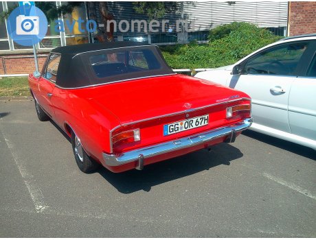 GG OR 67H, Opel Rekord