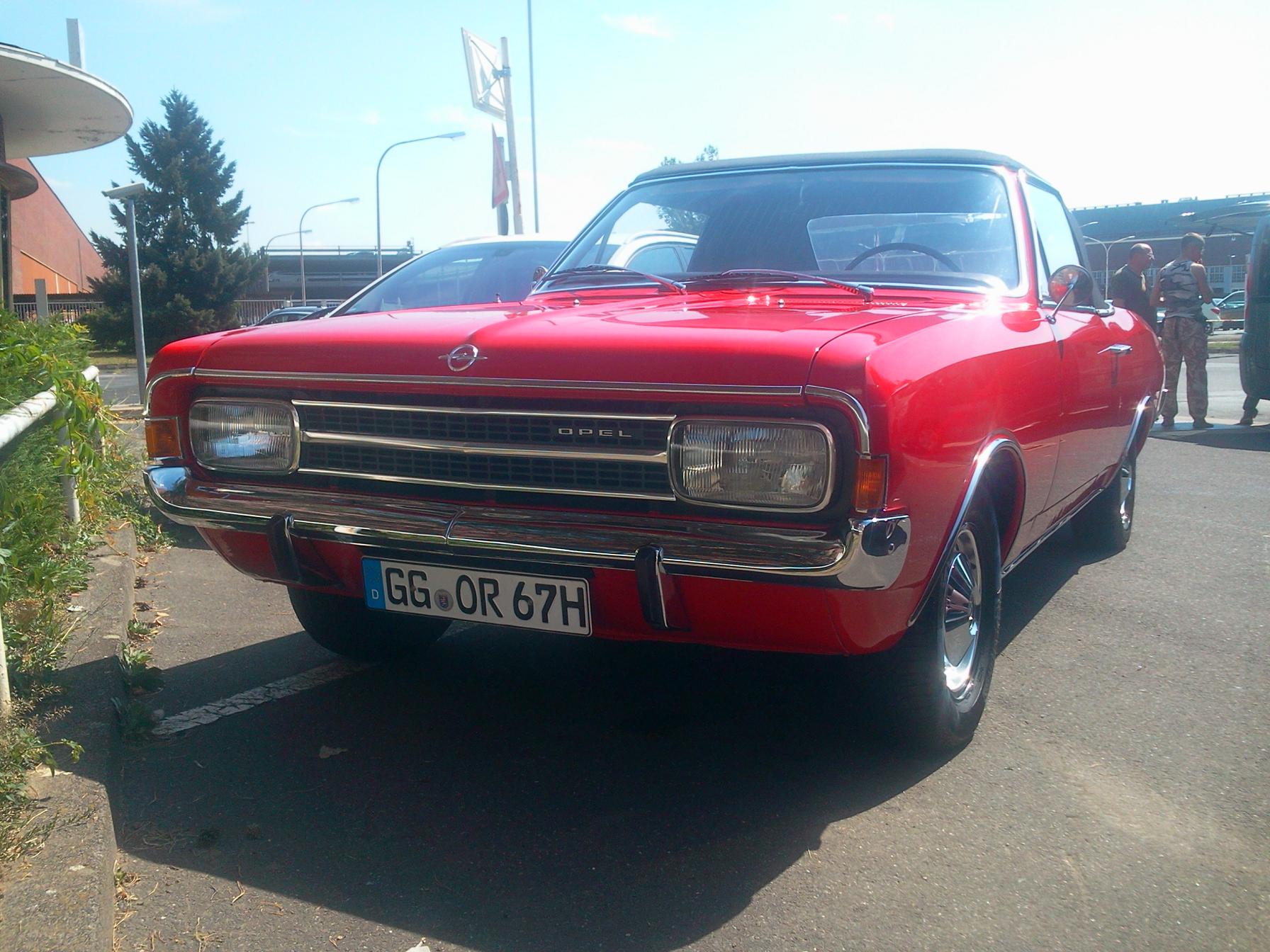 GG OR 67 H, Opel Rekord 3rd gen Cabrio (C), 1967–1971