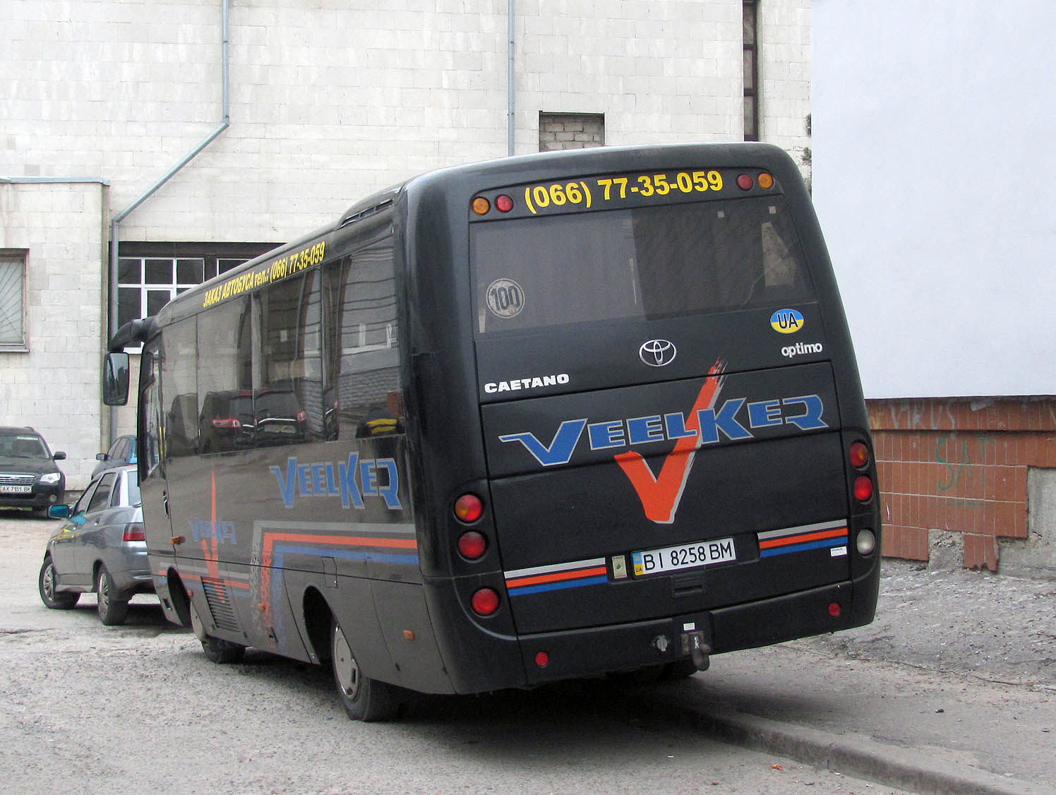 BI 8258 BM, Caetano Optimo V 