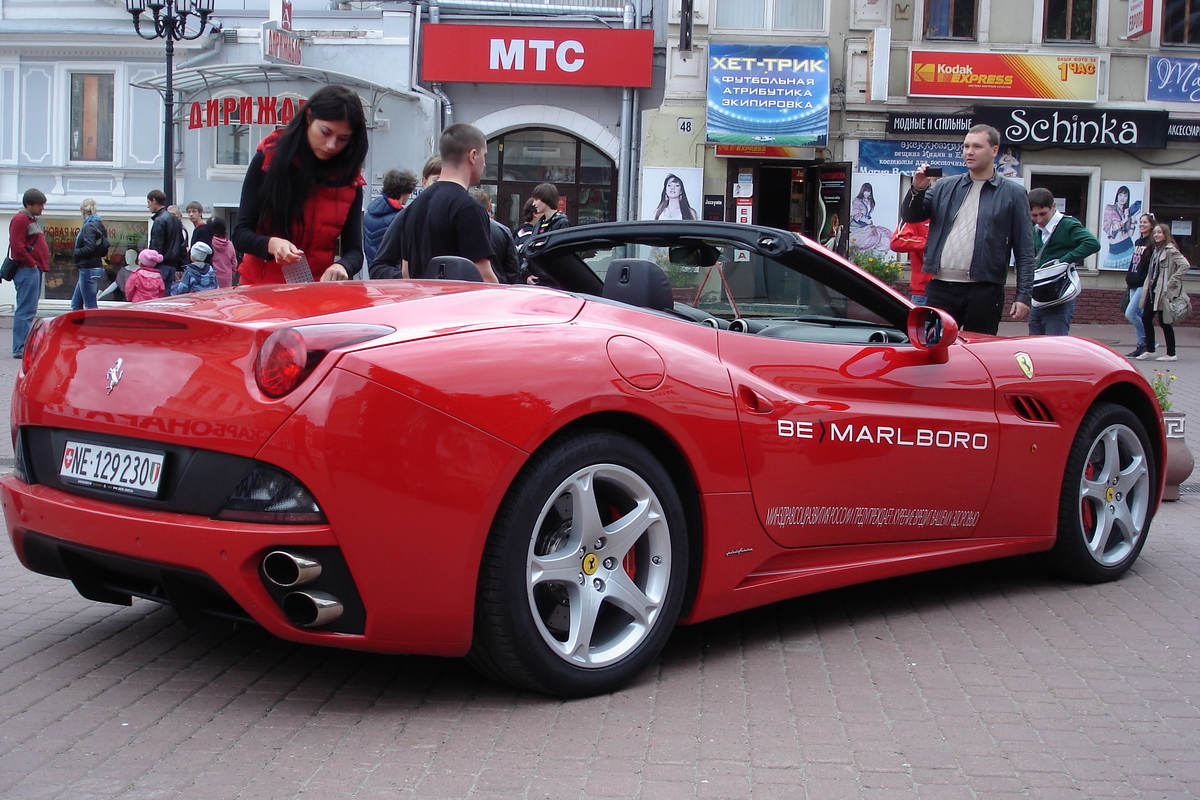 NE 129230, Ferrari California 1st gen (F149), 2008–2013