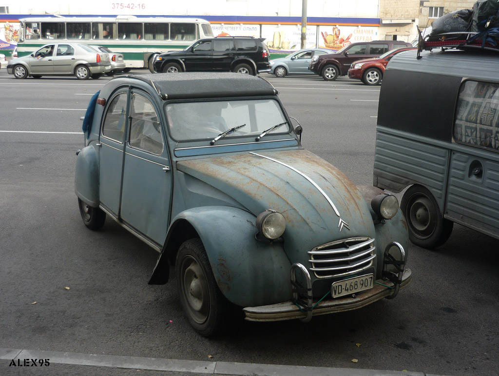 VD 468907, Citroёn 2CV 1st gen Sedan, 1949–1990