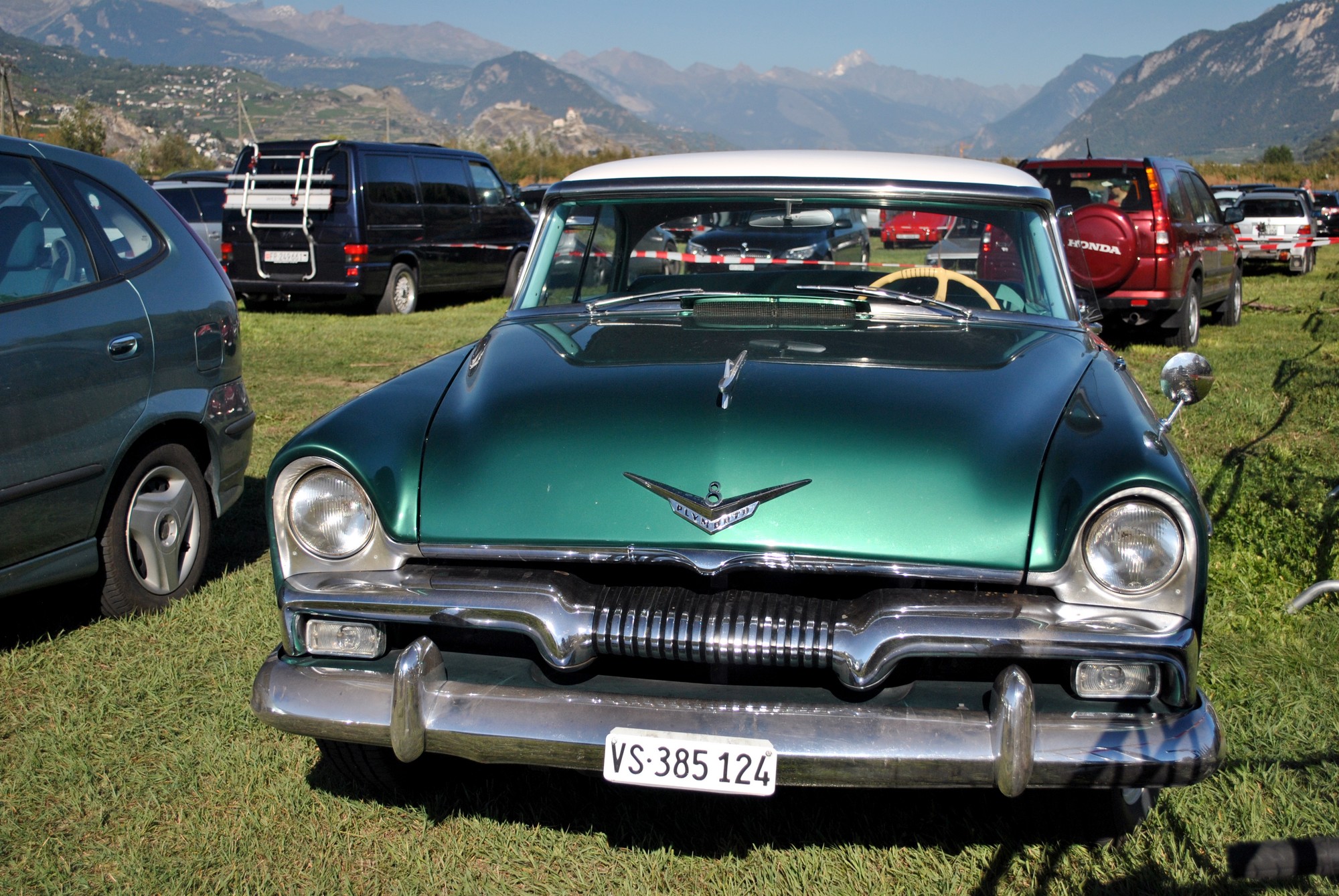 VS 385124, Plymouth Belvedere 2nd gen 1955/1956 2-door Hardtop (P27/P29), 1955–1957