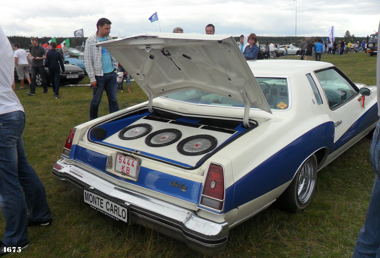 5444 KB, Chevrolet Monte Carlo 2nd gen (57; A-body), 1972–1975