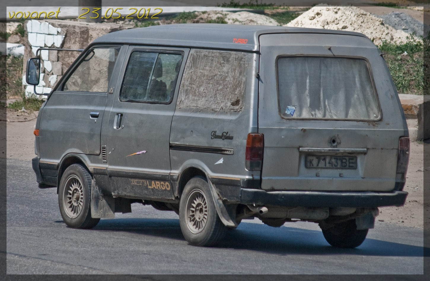 к 7143 ВЕ, Nissan Vanette Largo 1st gen (C120), 1982–1986