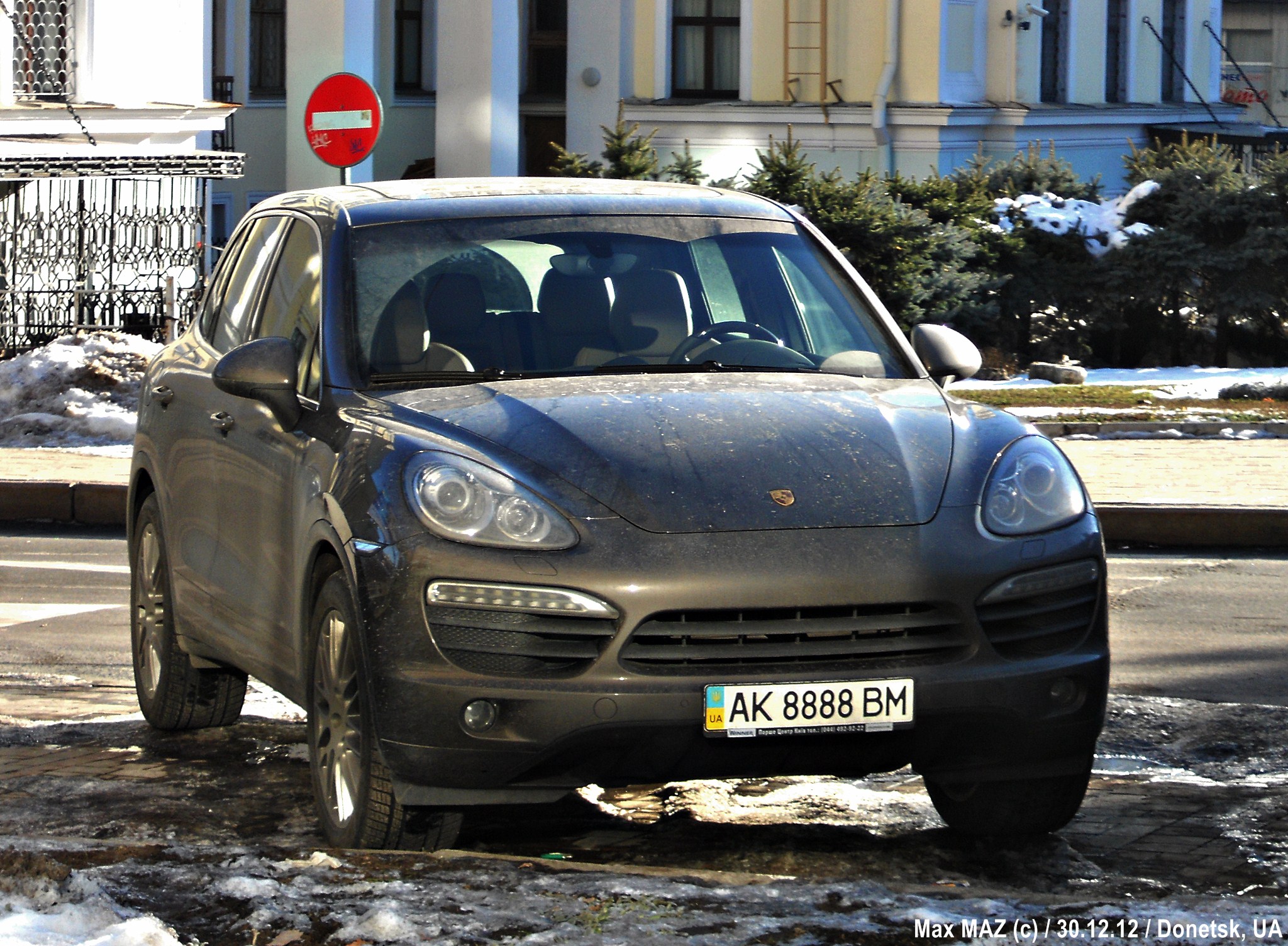 AK 8888 BM, Porsche Cayenne 2nd gen (958; 92A), 2010–2014